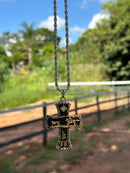 Pingente Cruz Max Laço Cumprido