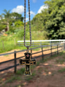 Pingente Cruz Max Laço Cumprido