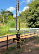 Pingente Cruz Max Laço Cumprido