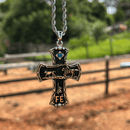 Pingente Cruz Max Laço Cumprido