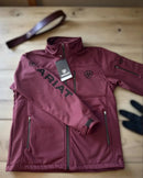 Jaqueta Ariat verde, rosa escuro, beje, marrom, cinza e preta