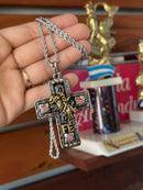 Pingente Cruz Max Bruit Bull Rider