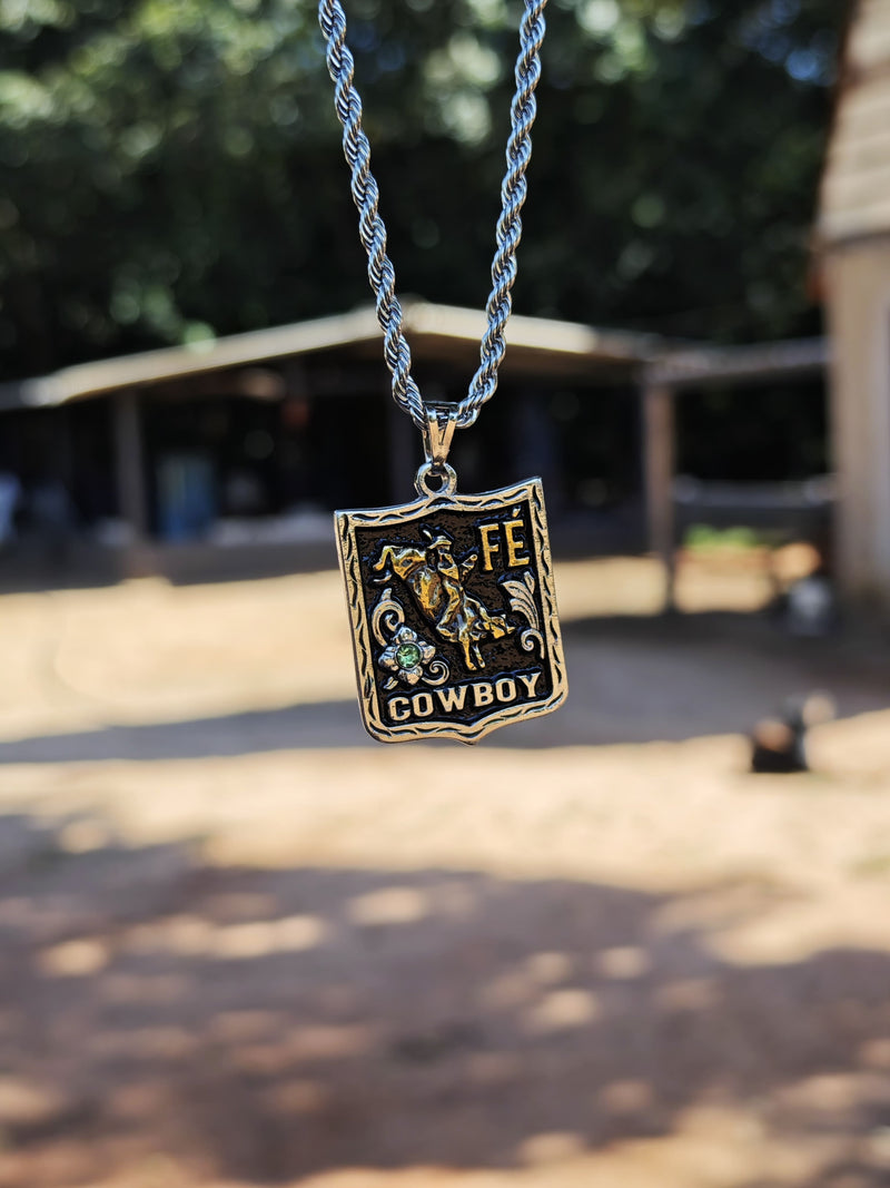 Medalla Max Bull Rider Fé cowboy