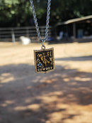 Medalla Max Bull Rider Fé cowboy