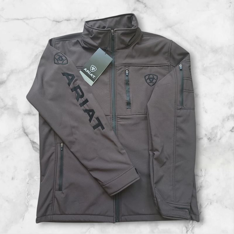 Jaqueta Ariat verde, rosa escuro, beje, marrom, cinza e preta