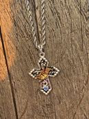 Pingente bull Rider silver