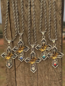 Pingente bull Rider silver