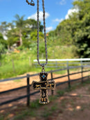 Pingente Cruz Max Laço Cumprido