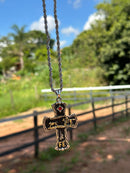 Pingente Cruz Max Laço Cumprido